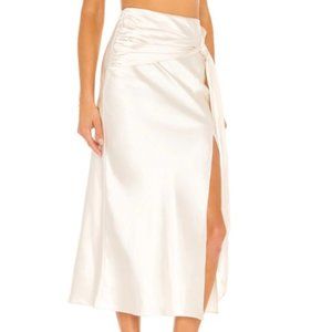 L'Academie Camilla Skirt in Ivory NWT Size Small